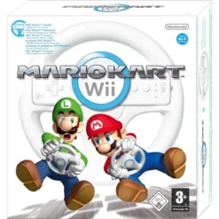 MARIO KART + VOLANTE WII