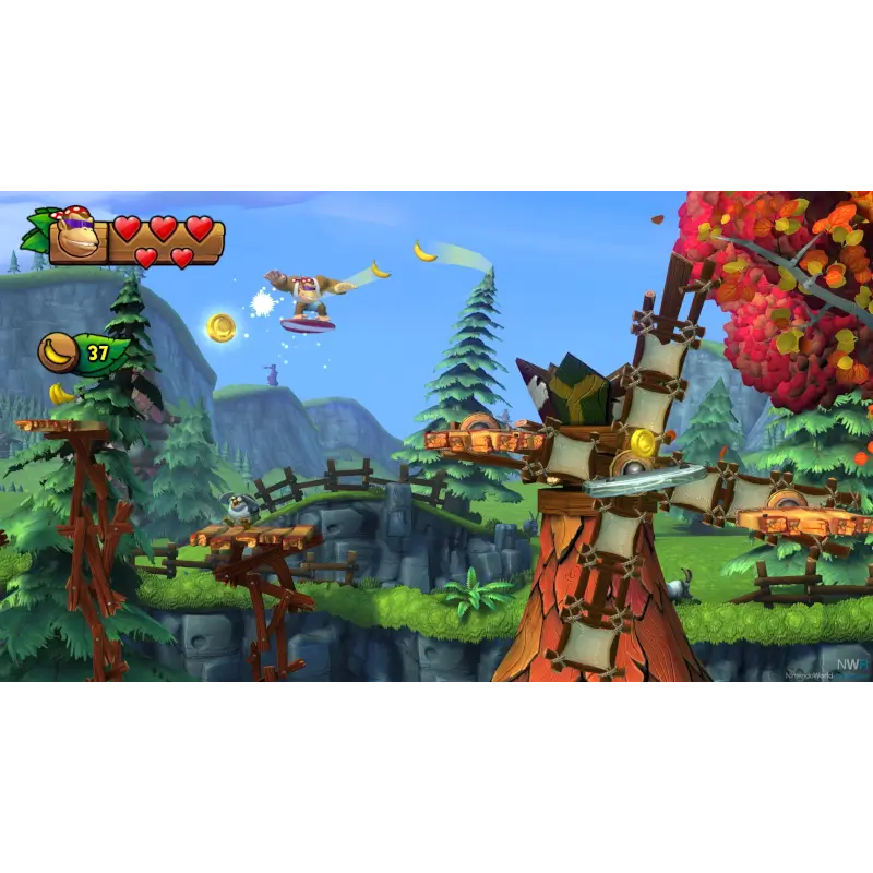 DONKEY KONG COUNTRY TROPICAL FREEZE WIIU (SEMI-NOVO) - Image 4