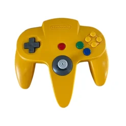 COMANDO OFICIAL NINTENDO 64 (AMARELO)(SEMI-NOVO)
