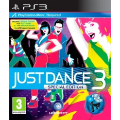 JUST DANCE 3 (SPECIAL EDITION) PS3 (SEMI-NOVO,S/MANUAIS)