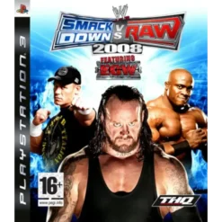 SMACKDOWN VS RAW 2008 PS3 (SEMI-NOVO)