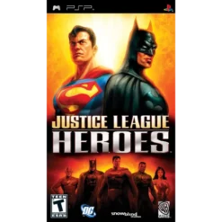 JUSTICE LEAGUE HEROES PSP