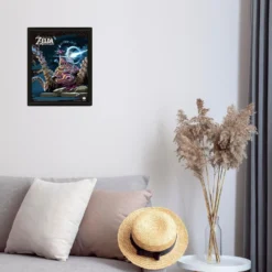 QUADRO LENTICULAR THE LEGEND OF ZELDA BREATH OF THE WILD GUARDIAN 2