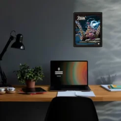 QUADRO LENTICULAR THE LEGEND OF ZELDA BREATH OF THE WILD GUARDIAN 1