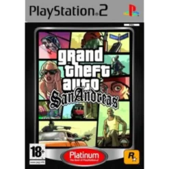 GRAND THEFT AUTO SAN ANDREAS PLATINUM PS2