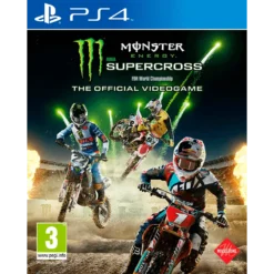 MONSTER ENERGY SUPERCROSS THE OFFICIAL VIDEOGAME PS4 (SEMI-NOVO)