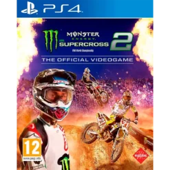 MONSTER ENERGY SUPERCROSS 2 THE OFFICIAL VIDEOGAME PS4 (SEMI-NOVO)