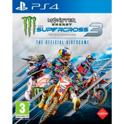 MONSTER ENERGY SUPERCROSS 3 THE OFFICIAL VIDEOGAME PS4 (SEMI-NOVO)