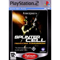 TOM CLANCY'S SPLINTER CELL PANDORA TOMORROW (PLATINUM) PS2 (SEMI-NOVO)