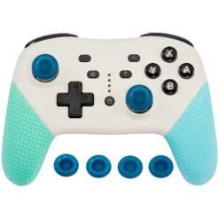 DOBE COMANDO SEM FIOS BLUETOOTH SUPORTE SMARTPHONE COMPATIVEL SWITCH VERDE AZUL