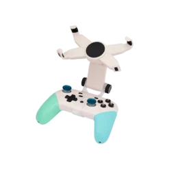 DOBE COMANDO SEM FIOS BLUETOOTH SUPORTE SMARTPHONE COMPATIVEL SWITCH VERDE AZUL 4