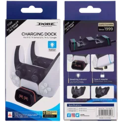 DOBE BASE DE CARREGAMENTO PS5 XBOX SWITCH 3