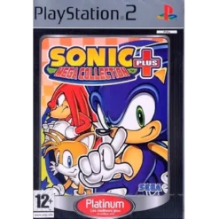 SONIC MEGA COLLECTION PLUS (PLATINUM) PS2 (SEMI-NOVO)