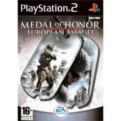 MEDAL OF HONOR EUROPEAN ASSAULT PS2 (SEMI-NOVO)