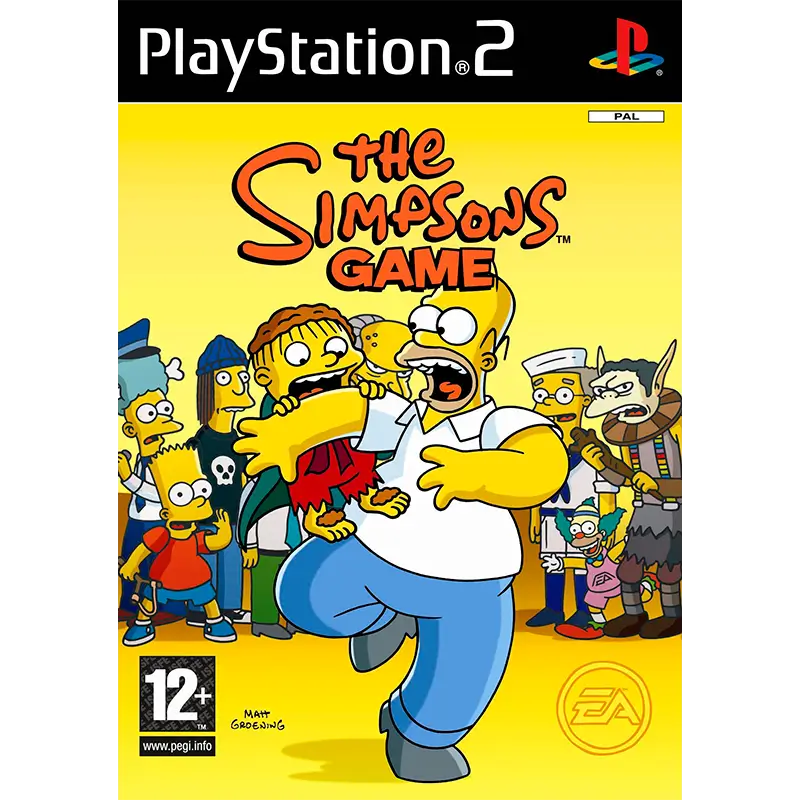 OS SIMPSONS O JOGO PS2 (SEMI-NOVO)