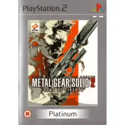 METAL GEAR SOLID 2 SONS OF LIBERTY PLATINUM