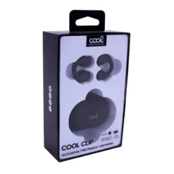 COOL AURICULARES CLIP PRETOS 8