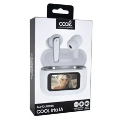 COOL AURICULARES IRIA IA BRANCOS 12