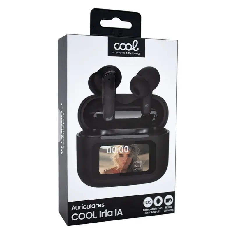 COOL AURICULARES IRIA IA (PRETOS) - Image 5