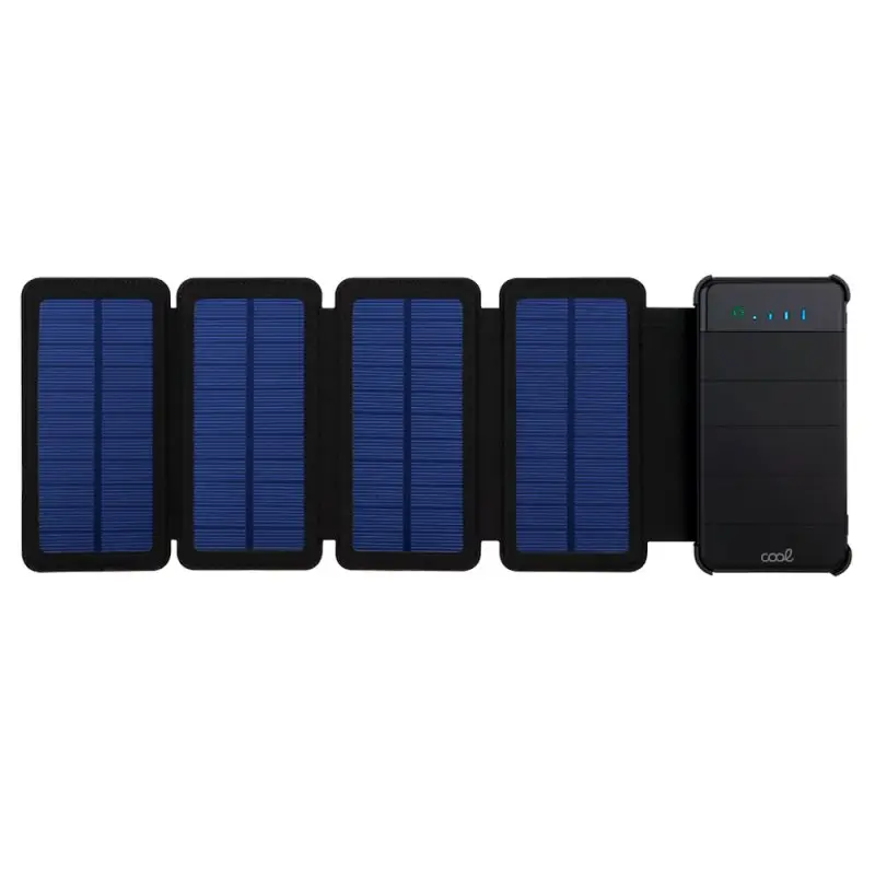 COOL POWERBANK 10.000 mAH + 4 PAINÉIS SOLARES 2
