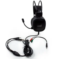 COOL GAMING LED HEADSET + ADAPT. AUDIO HOUSTON 4