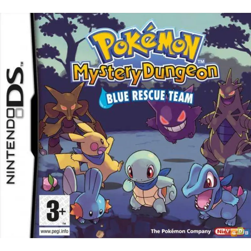 POKÉMON MYSTERY DUNGEON BLUE RESCUE TEAM NDS