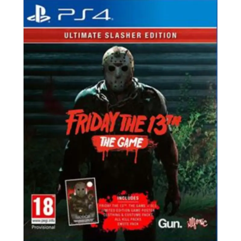 FRIDAY THE 15TH THE GAME ULTIMATE SLASHER EDITION PS4