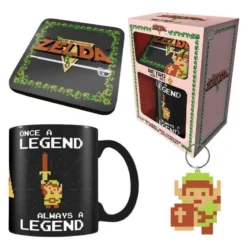 CONJUNTO PARA OFERTA THE LEGEND OF ZELDA RETRO