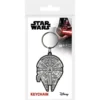 PORTA-CHAVES DE BORRACHA STAR WARS MILLENIUM FALCON