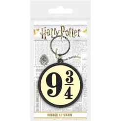 PORTA-CHAVES DE BORRACHA HARRY POTTER 9 3-4