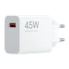 XIAOMI CARREGADOR 45W TURBO CHARGING TYPE-A (BRANCO)