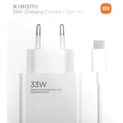 XIAOMI CARREGADOR 33W CHARGING COMBO TYPE-A (BRANCO)