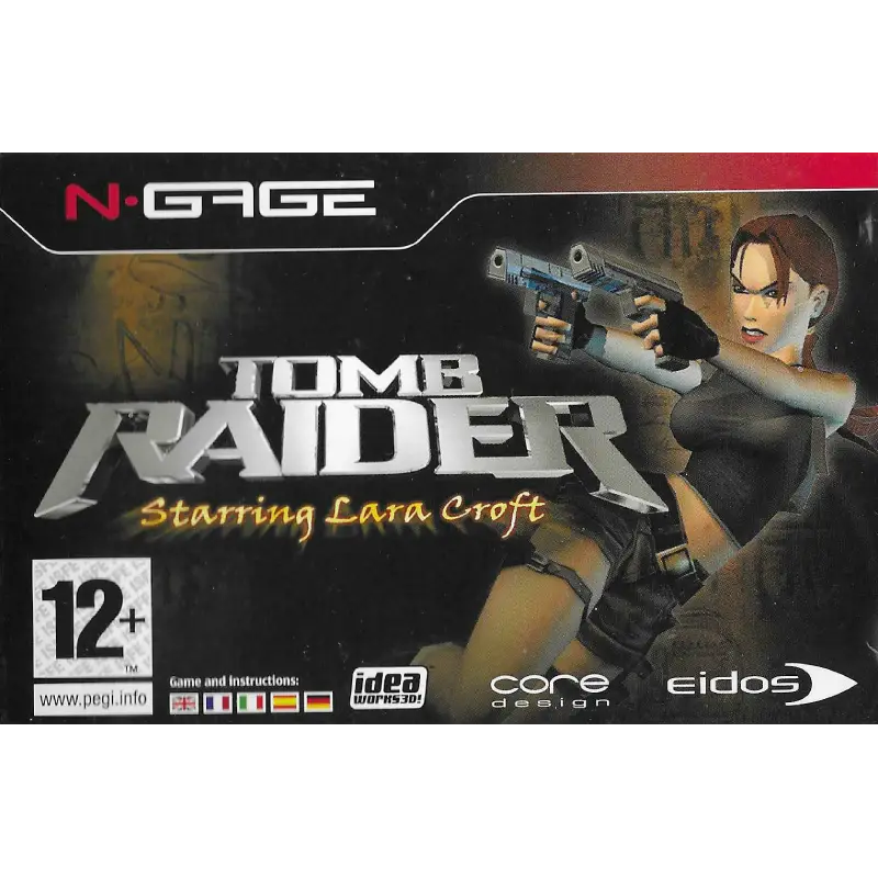 TOMB RAIDER STARRING LARA CROFT N-GAGE