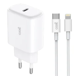 COOL CARREGADOR RÁPIDO UNIVERSAL PD TYPE-C PARA LIGHTNING 2