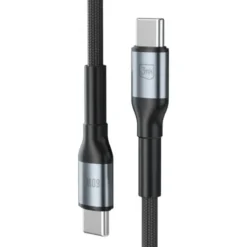 3MK HYPER CABLE N-SERIES USB-C PARA USB-C 60W 2MTS (PRETO) 3