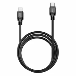 COOL CABO USB UNIVERSAL TYPE-C A TYPE-C 3 AMP (1 METRO) PRETO 1
