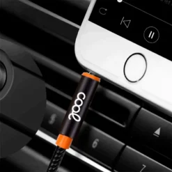 COOL CABO JACK 3.5 MM AUDIO AUDIO NYLON PRETO 1 METRO 1