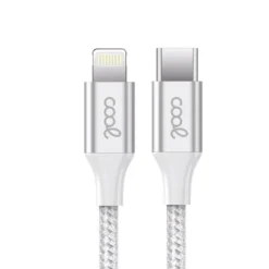 COOL CABO NYLON TYPE-C PARA LIGHTNING 1.2 METROS 4