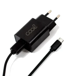 COOL CARREGADOR USB PARA TYPE-C 3A KIT 2 EM 1 PRETO 5