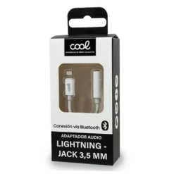 COOL ADAPTADOR LIGHTNING PARA JACK 35 MM 1