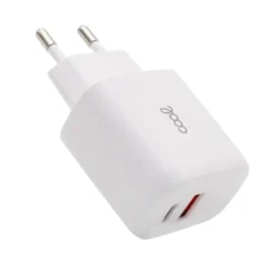 COOL CARREGADOR PD DUAL TYPE-C USB 20W BRANCO 2