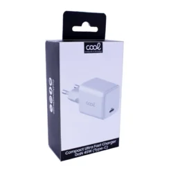 CARREGADOR PD TYPE-C 45W GAN BRANCO 8