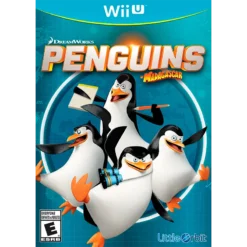 PENGUINS OF MADAGASCAR WIIU (SEMI-NOVO)
