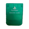 CARTAO DE MEMORIA SONY PSX 1MB 15 BLOCOS VERDE ESMERALDA