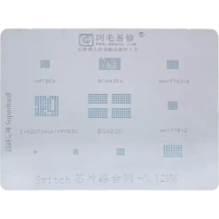 STENCIL BGA 0.12MM AMAOE REBALLING NINTENDO SWITCH