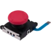 BOTÃO ANALÓGICO THUMBSTICK 3D VERMELHO COMPATÍVEL COM JOY-CON SWITCH / OLED / LITE