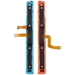 TRILHO PLÁSTICO (ESQUERDO + DIREITO) JOY-CON NINTENDO SWITCH 2 (AZUL/LARANJA) - Image 5