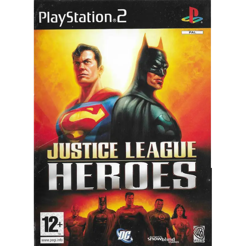 JUSTICE LEAGUE HEROES PS2