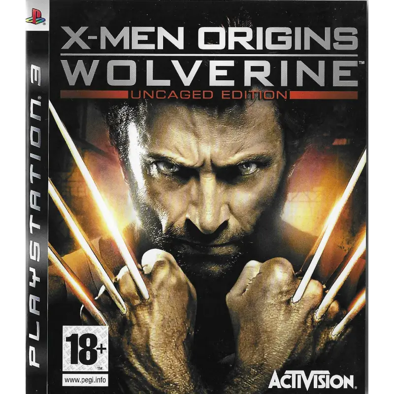 X-MEN ORIGINS WOLVERINE UNCAGED EDITION PS3