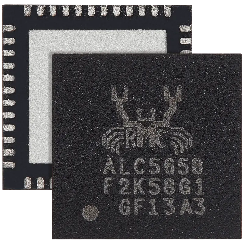 IC DE DESCODIFICAÇÃO DE ÁUDIO ALC5658 NINTENDO SWITCH 2